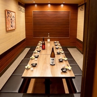 大人数宴会に最適★広々掘りごたつ席で柔軟に対応します