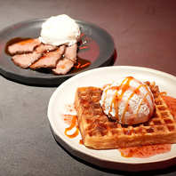 シーシャに合わせたスペシャルデザート