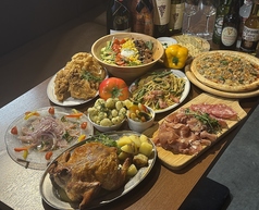 本格ロティサリー チキンバル サンダーバードのコース写真