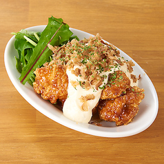 いぶりがっこタルタルのチキン南蛮