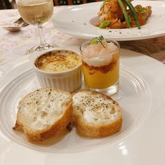 お料理とワインのマリアージュ。