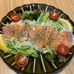 【とりあえず】サーモン和風カルパッチョ～レモンソースがけ～