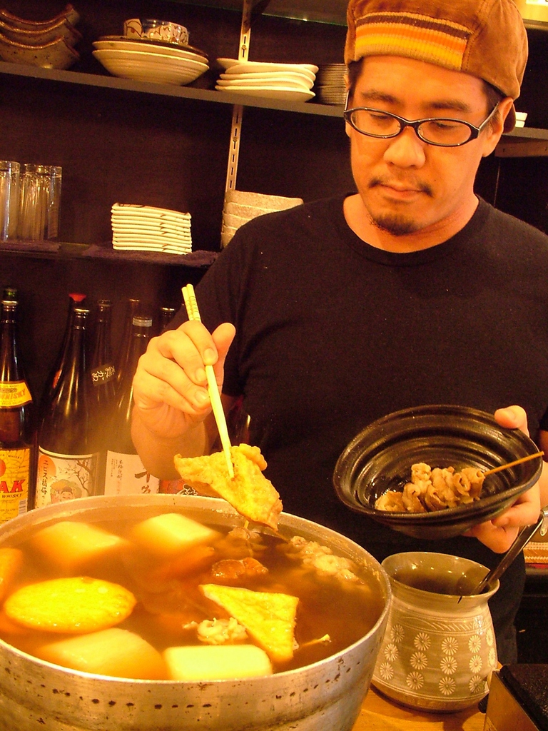 熱々で味がしみ込んだおでん！旨い！