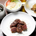 料理メニュー写真&nbsp;ハラミステーキセット
