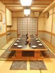 座席レイアウトの【1】　最大20名様の座敷宴会が可能。歓送迎会に是非！