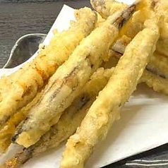 たこ唐揚げ/しばえび唐揚げ/きくらげ天ぷら/きびなごの天ぷら
