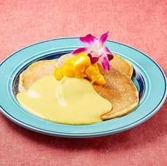 マンゴーナッツソースパンケーキ