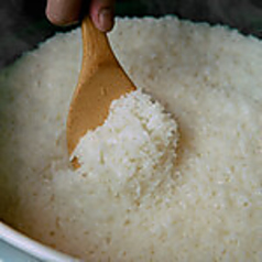 羽釜ご飯/味噌汁/漬け物