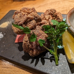 粗挽き蕎麦粉の鶏のから揚げ