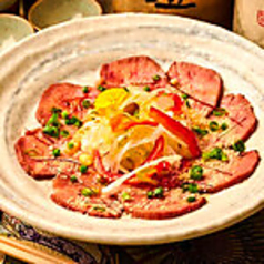 牛タンカルパッチョ