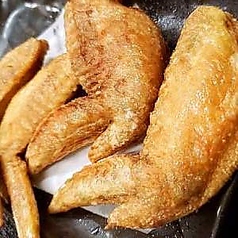 とりの唐揚げ/手羽先唐揚げ/なんこつ唐揚げ/あじフライ/やりいか下足の天ぷら