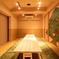 嬉しい『全席完全個室』♪