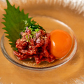 料理メニュー写真&nbsp;和牛赤身ユッケ