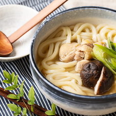 錦爽鶏の炊き出しうどん