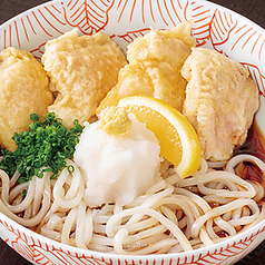 鶏天ぶっかけうどん
