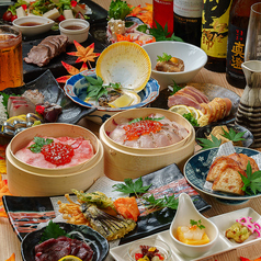 完全個室居酒屋 熟成魚と熟成肉 魚ト肉(ととにく) 鹿児島天文館店のコース写真