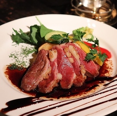 合鴨胸肉のロースト