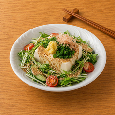 豆腐和風胡麻サラダ