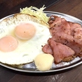 料理メニュー写真&nbsp;ベーコンエッグ