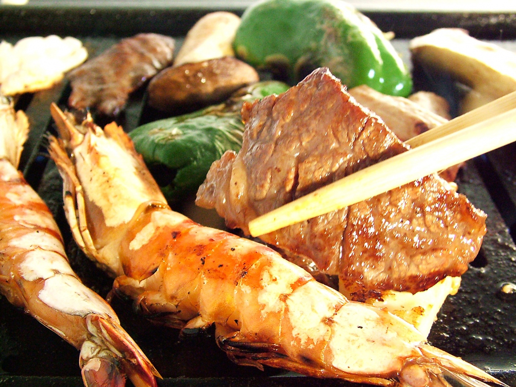 焼肉・焼海鮮。素材の旨みを残してます☆