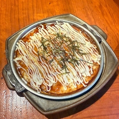 チーズと山芋鉄板