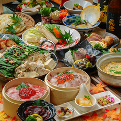 完全個室居酒屋 熟成魚と熟成肉 魚ト肉(ととにく) 鹿児島天文館店のコース写真