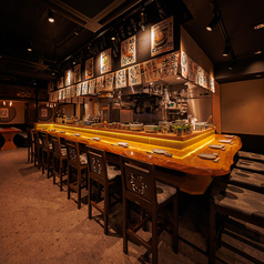 《カウンターテーブル席》【1名様から】和情緒空間でお寛ぎいただけます。