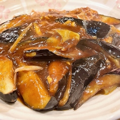 ナス味噌炒め