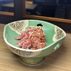鶏やげん軟骨の梅水晶
