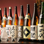 日本各地の厳選地酒や和食に合う日本酒・焼酎の銘柄をご用意!ぜひお気に入りの1杯を見つけて下さい★