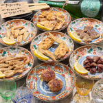 串に刺さない焼き鳥スタイルです♪