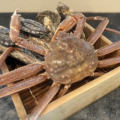 ズワイ蟹の蒸篭蒸し