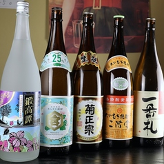 各種焼酎・日本酒を多数ご用意しております◎