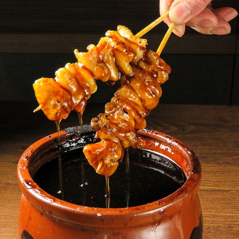 こだわり備長炭の本格炭火やきとり・鶏炭火焼・創作鶏料理！飲放付きコース5000円から