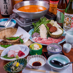 穂波食堂のコース写真