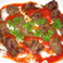 ヨーグルトアダナ　Spicy minced beef or lamb on a skewer served with tomato sauce and yogurt