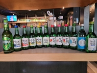 韓国酒を数多く取り扱っております