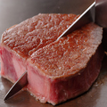 料理メニュー写真&nbsp;黒毛和牛ロースステーキ