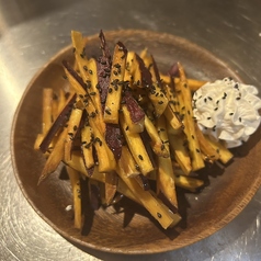 大学いも風サツマイモフライ