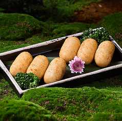 黒蜜入り揚げ餅