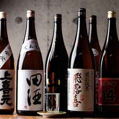 様々な地域の日本酒を種類豊富にご用意◎おすすめ必見！