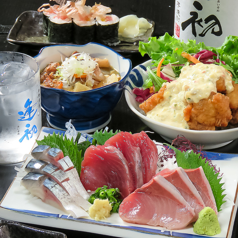 【亀有駅徒歩3分】店主自慢の美味しいお刺身や天ぷら、一品料理。焼酎の種類豊富！