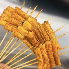 ゆばパクチー巻き