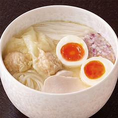 鶏塩ワンタンうどん
