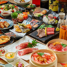 完全個室居酒屋 熟成魚と熟成肉 魚ト肉(ととにく) 鹿児島天文館店のコース写真