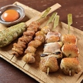 料理メニュー写真 ■比内地鶏焼串