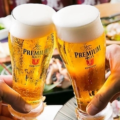 ◆据え置き価格！生ビール付『２時間飲み放題』⇒1500円