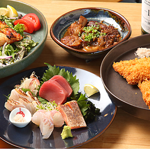 クラフトビールと日本酒にこだわりあり◎相性抜群な各種料理をご用意しております！