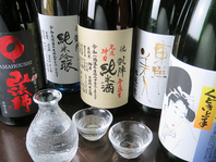 香川の地酒、凱陣、国重や焼酎など酒類もこだわってます