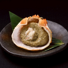 蟹味噌甲羅焼き